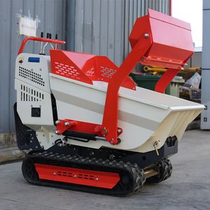 Mini Dumper 500kg Tracked Self Loading Diesel Engine for Construction Site