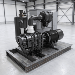 Heavy-Duty Dual-Stage Compressor Featuring Vector Dual-Inverter Control