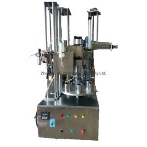 Semi Automatic Round Paper Can Making Machine Paper Tube Core Gluing Curling Machine