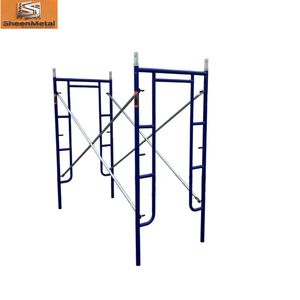 Spot Supply Heavy-Duty Steel Frame Scaffolding for Construction Projects
