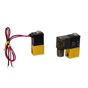 2V Series 2/2 Way Direct Acting Pilot Operated Brass Pneumatic Air Water Solenoid Valve Price 2V025-08 DC