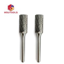 Type B Factory Selling Tungsten Carbide Burrs Double Cut Cemented Carbide Power Tools Rotary Files