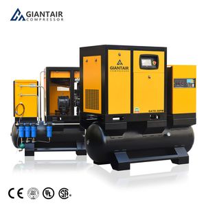 11kw 15HP All in One Smart Silent Combination Air Compressor Industrial Electric Rotary Screw Compressors