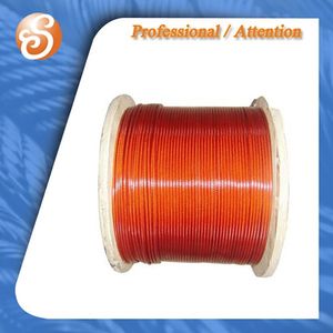 Galvanized Steel Wire Rope 5/32"-7/16" PVC Coated Cable