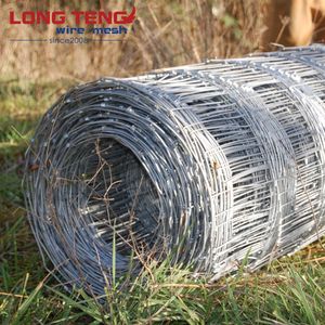 Galvanized Steel Field Fence Roll for Farm Fence/Cow Fence