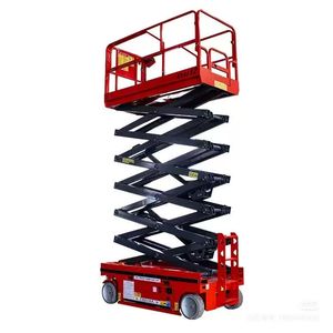 Electric Hydraulic Lift Platform, Manual Traction Plug-in Lift Truck