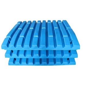 High Manganese Steel Crusher Jaw Plate for Mining and Quarry Equipment