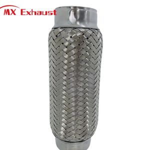 High Performance Universal Flexible Pipes Muffler Corrugation with Double Braid