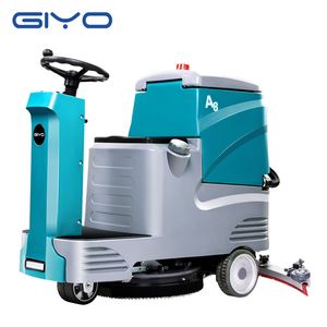 Battery-Type Ride on Floor Scrubber with 85L Clean Water Tank for Parking Lot