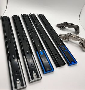 Heavy-Duty Soft-Close Ball Bearing Drawer Slides Full Extension for Kitchen Cabinet Furniture