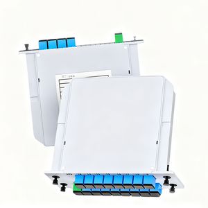 High Quality PLC Splitter with Pigtail Option FTTH Network Distribution Uniform Splitting Ratio