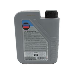 0W-20 Synthetic Motor Oil with Enhanced Detergency & Dispersancy