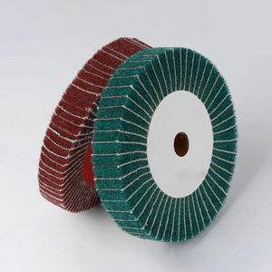 Electric Emery Cloth Wire Drawing Polishing Grinding Pad for Stainless Steel