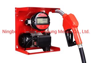 220V Diesel Transfer Pump Set with Filter Automatic Gun & Rubber Hose Portable Refueling Equipment