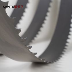 Universal Anti-Pulling Saw Blade with Dual Metal Bands for Precision Cutting Bandsaw
