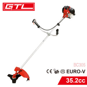 Garden Tool 2 Stroke 32.5cc Gasoline Brush Cutter with Metal Blade and Nylone Cutter Head (BC305)