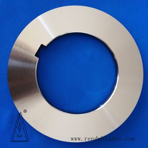 Slitting Round Blade for Cutting Rubber and Aluminum Foil