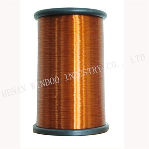 0.35mm Hot Air Bondable Direct Welding Magnet Wire Self Bonding Enamel Copper Wire