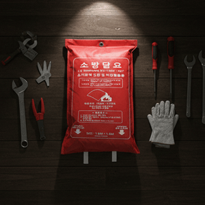 Fire Fighting Blanket En1869 Glass Fiber Fire Blanket