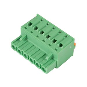 Galvanized Wiring Screw PCB Spring Terminal Block-Plugs 5.08mm Pitch Connector
