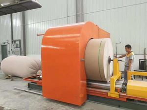 Jumbo Roll Cutting Paper Rolls Length to Length Slitting Machine