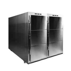 Ysstg0106 Hospital Equipment Medical 6 Bodies Stainless Steel Mortuary