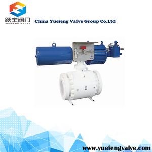 API 6D F316 Pneumatic/Manual Floating Water Oil Gas Control Ball Valve Safety Valve