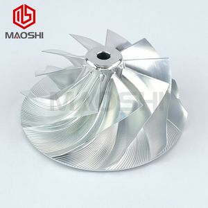 Gtx3584 Turbo Point Milled Billet Compressor Wheel for Garrett Turbocharger 856803-5004s/856803-5005s/56803-5006s 67/87mm Reverse Rotation