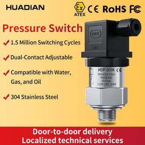Pressure Water Tank Air Pressure Sensor Air Proving Switch Negative Mechanical Pressure Switch 1 8 Bsp Pressure Switch