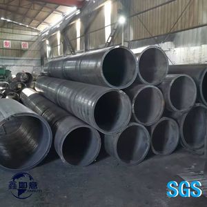 ERW Black Iron Pipe Schedule 40 Black Round Welded Galvanized Steel Pipe Cone-Shaped Tube / Circular Arc Board / Steel Plate Welding Pipe