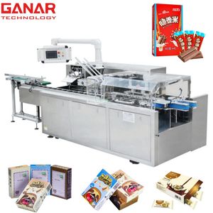 Automatic Box Cartoning Packaging Snack Food Display Box Pill Case Forming Filling Machine
