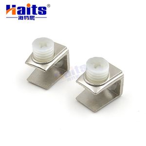 Furniture Zinc Alloy Accessories Cabinet Glass Shelf Supports