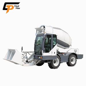 New Small Self Loading Concrete Mixer Truck with Pump Machine Cpm 1.5-5.5 Chinese Buy Construction Equipment Diesel