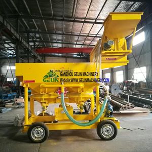 Mobile Type Modular Turn Key Gold and Diamond Washing Plant