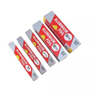 China 8011 Heavy Duty Aluminum Foil Manufacturer 11 12 13 14 15 18 20 22 45 Micron Food Grade Aluminium Foil Roll Tin Foil Paper Kitchen Household Aluminum Foil