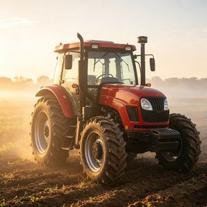 80HP Mini Farm Wheel Agricltural Agriculture 4WD Compact Diesel Tractor