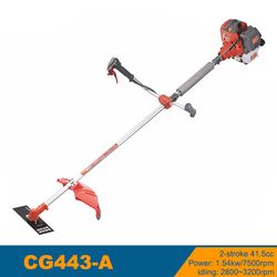 Gasoline Brush Cutter 2-Stroke G45 Engine 41.5cc Grass Cutter Grass Trimmer Power Tools
