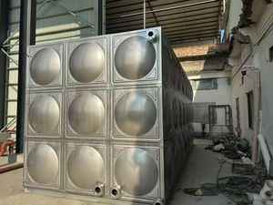 Durable Stainless Steel Water Tank for Industrial Applications.