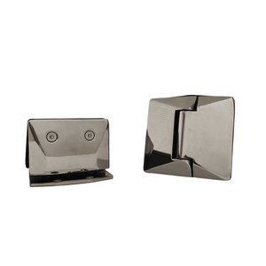 Durable Mirror Finish Shower Door Hinge in 304 Stainless Steel