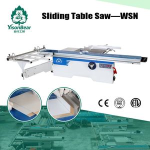 Semi-Automatic Bearing Control 380V/220V Motor-Driven Wood Sliding Table Saw Panel Saw with 300X30mm Blade 4.75kw Power