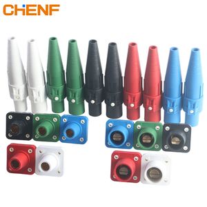 Chenf Male Female Line Chassis Cam-Lock Connector International Standard 150A 200A 400A Plug and Panel Mounted Socket Connector