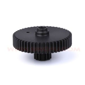 Customized High Quality PA6 PA66 30GF Plastic Gear Parts by CNC Machining
