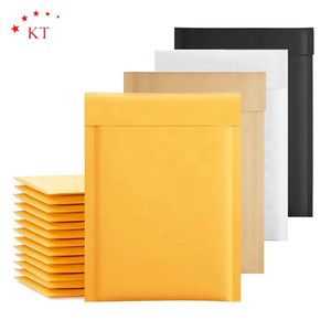 Hot Sale 100%Recycled Customize Kraft Paper Bubble Bag Cushion Kraft Bubble Mailers Shipping Envelopes