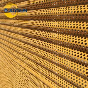 Architectural Aluminum Stainless Steel Galvanized Round Square Slotted Hexagonal Perforated Metal Plate Wall Facade Cladding Board Ceiling Panel Sheet