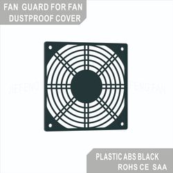 120mm Square Fan Safety Guard (ABS) — Lightweight Protective Grill for 120mm Fans