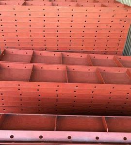 Concrete Curb Cteel Formwork Building Bridge Construction Coated Steel Square Column Concrete Formwork
