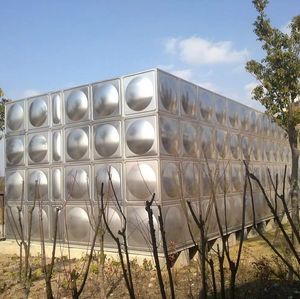 100, 000 Liters SS304 SS316 Stainless Steel Water Storage Tanks