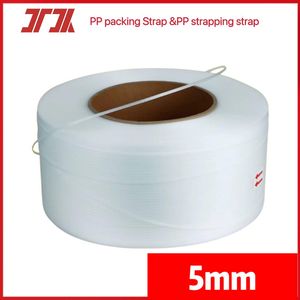 Wholesale Transparent 5 mm PP Strapping Belt/Band Suitable for Automatic Strapping Machine