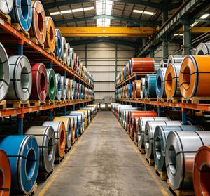 PPGI Prepainted Galvanized Steel Coil, 30-275 G/M2, 508mm ID Available