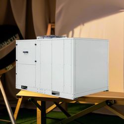 HVAC Rooftop Unit Heat Pump Technology Heating R410A 10 Ton-15 Ton Air Cooler Commercial Rooftop Packaged Air Conditioner